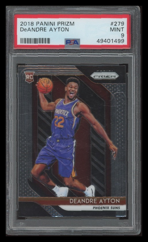 2018 Prizm DEANDRE AYTON Rookie RC HYPER Prizm Parallel deals MINT PSA 9 Phoenix Suns