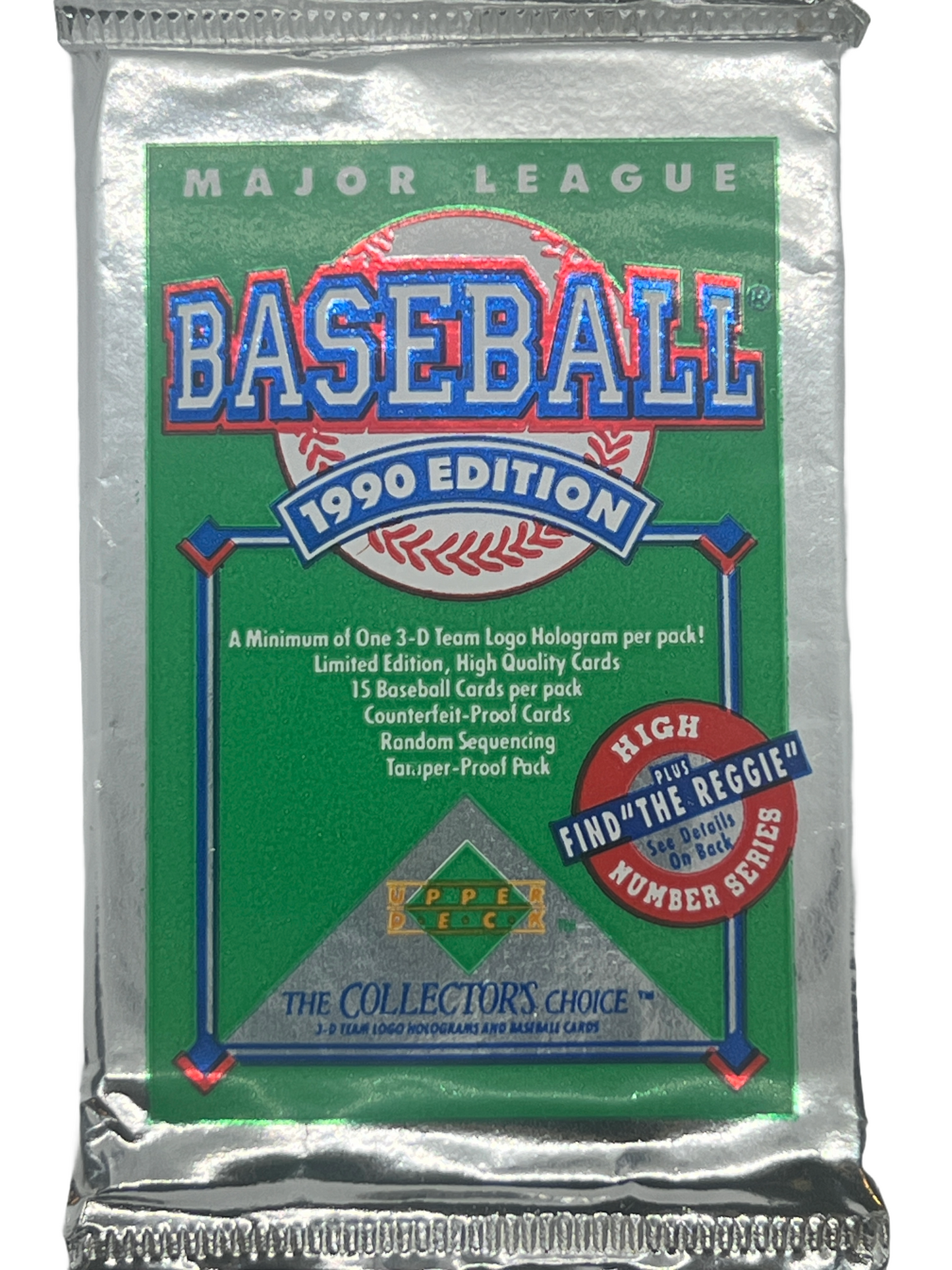 1990 Edition Upper Deck Baseball Sealed Pack