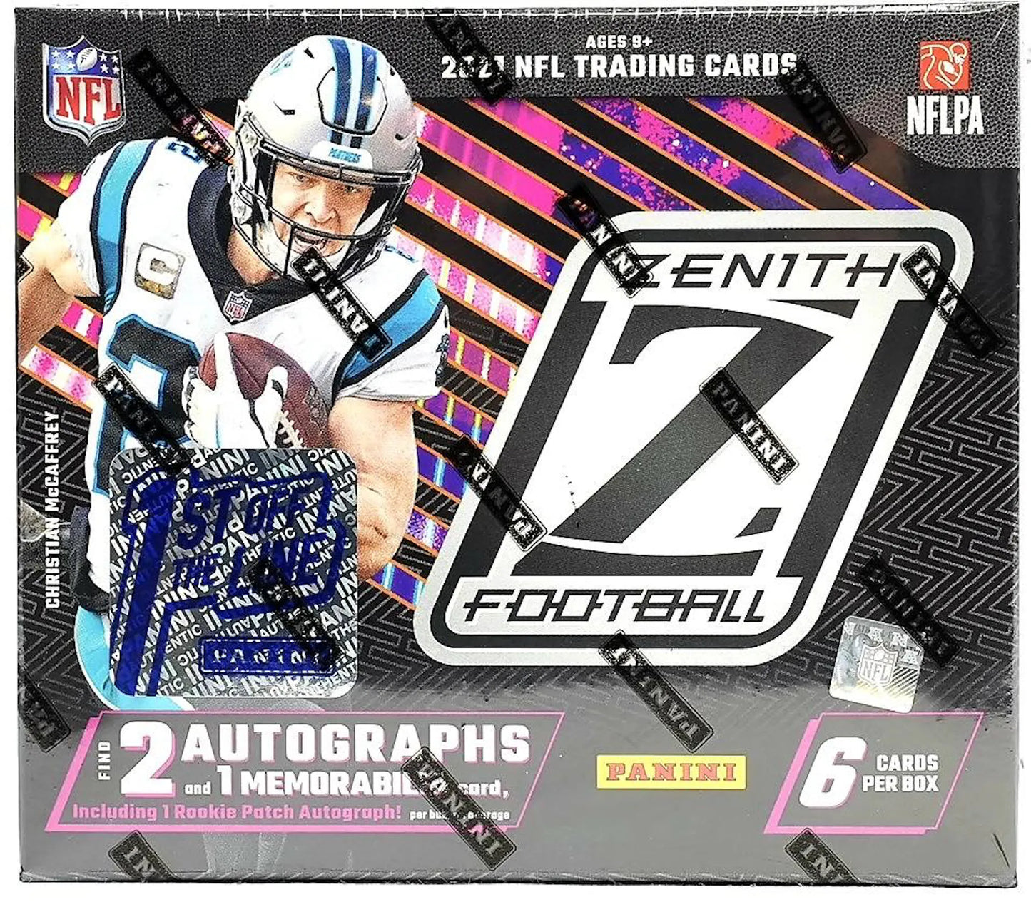 2021 Panini Zenith Football 1st Off The Line (FOTL) Hobby Box