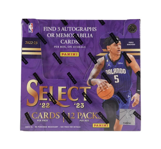 2022-23 Panini Select Basketball Hobby Box Sport