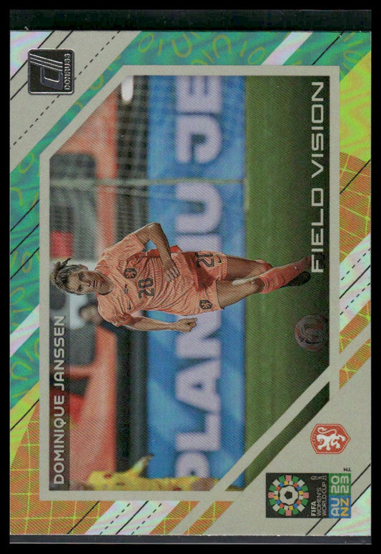 2023 Donruss FIFA Women's World Cup #15 Dominique Janssen Field Vision