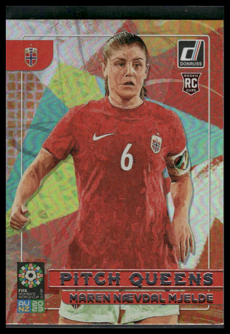 2023 Donruss FIFA Women's World Cup #18 Maren Naevdal Mjelde Pitch Queens