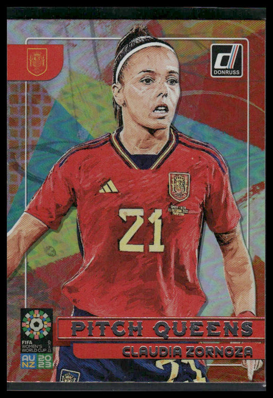 2023 Donruss FIFA Women's World Cup #19 Claudia Zornoza Pitch Queens