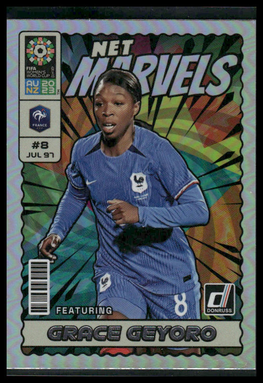 2023 Donruss FIFA Women's World Cup #8 Grace Geyoro Net Marvels