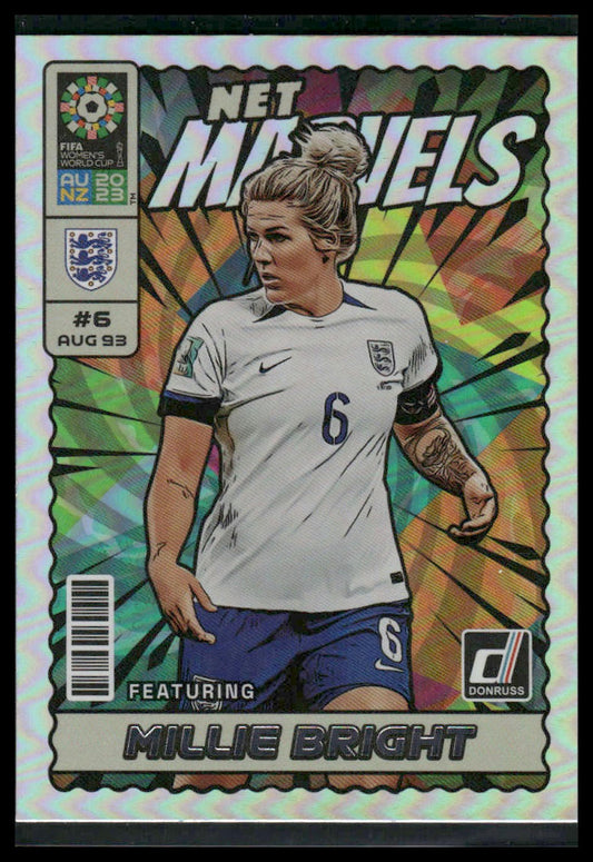 2023 Donruss FIFA Women's World Cup #7 Millie Bright Net Marvels