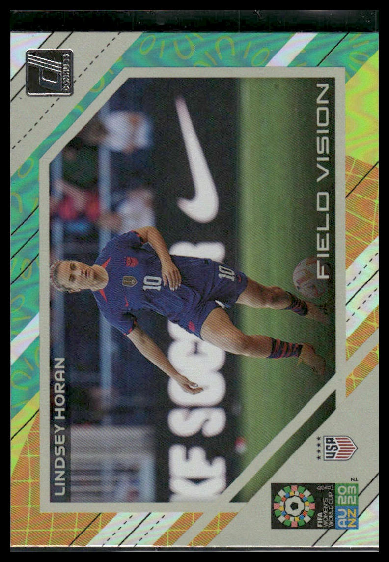 2023 Donruss FIFA Women's World Cup #25 Lindsey Horan Field Vision