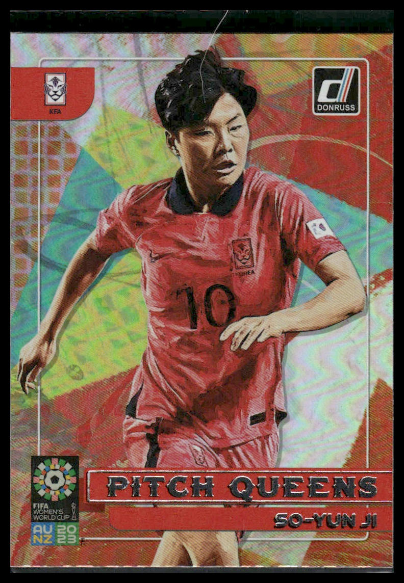 2023 Donruss FIFA Women's World Cup #15 So-Yun Ji Pitch Queens