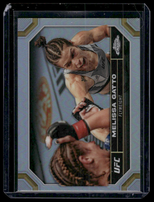 2024 Topps Chrome UFC #134 Melissa Gatto Refractor