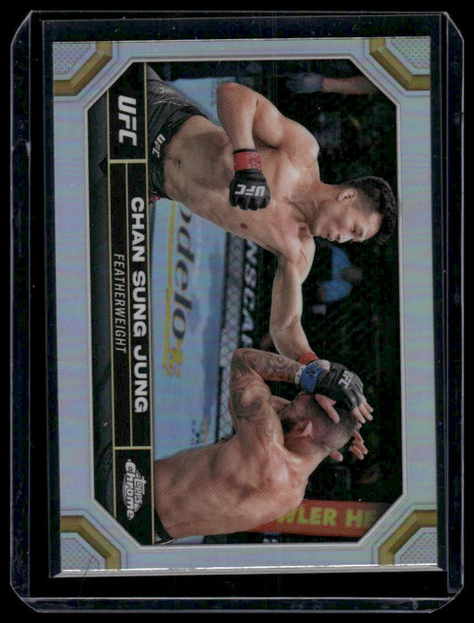 2024 Topps Chrome UFC #41 Chan Sung Jung Refractor