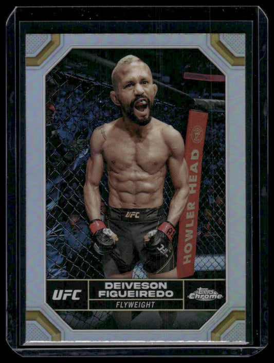 2024 Topps Chrome UFC #57 Deiveson Figueiredo Refractor