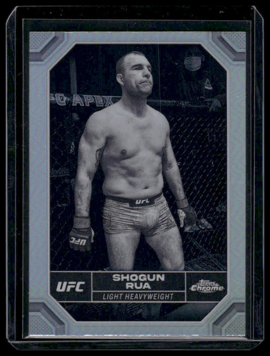 2024 Topps Chrome UFC #130 Shogun Rua Negative Refractor