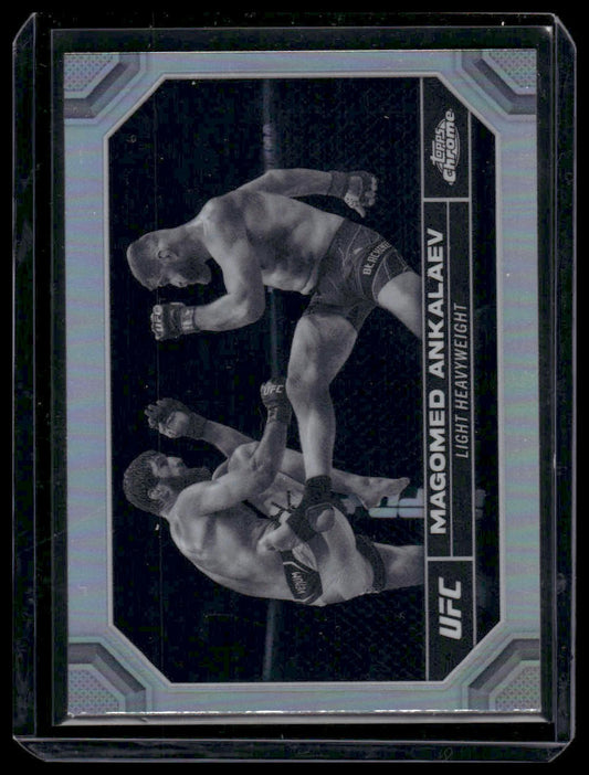 2024 Topps Chrome UFC #118 Magomed Ankalaev Negative Refractor