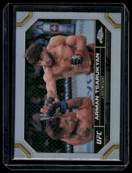 2024 Topps Chrome UFC #20 Arman Tsarukyan Refractor