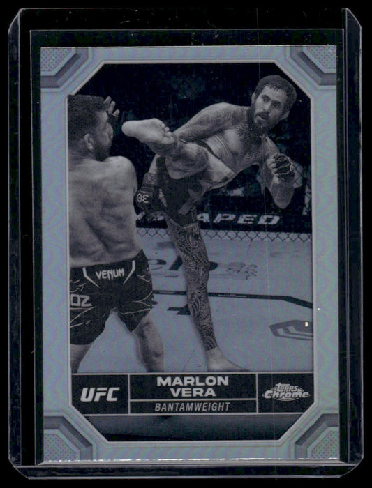 2024 Topps Chrome UFC #124 Marlon Vera Negative Prizm