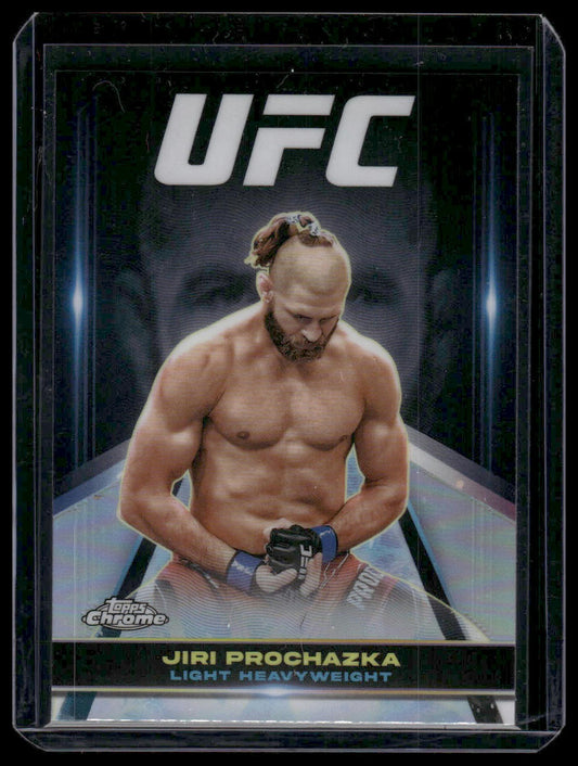 2024 Topps Chrome UFC #SUG-11 Jiri Prochazka Supergiant Refractor