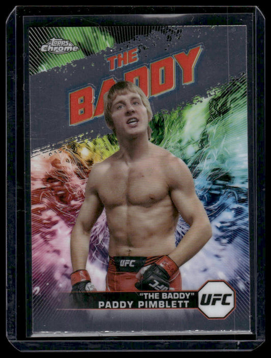 2024 Topps Chrome UFC #AKA-16 Paddy Pimblett AKA