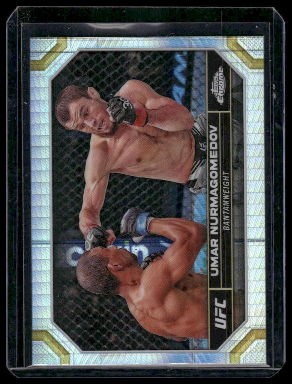 2024 Topps Chrome UFC #189 Umar Nurmagomedov Prism Refractor