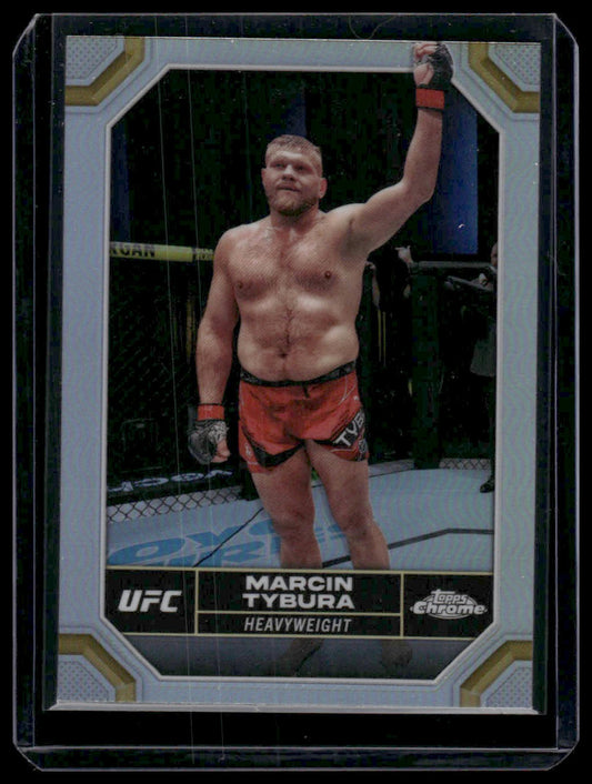 2024 Topps Chrome UFC #122 Marcin Tybura Refractor