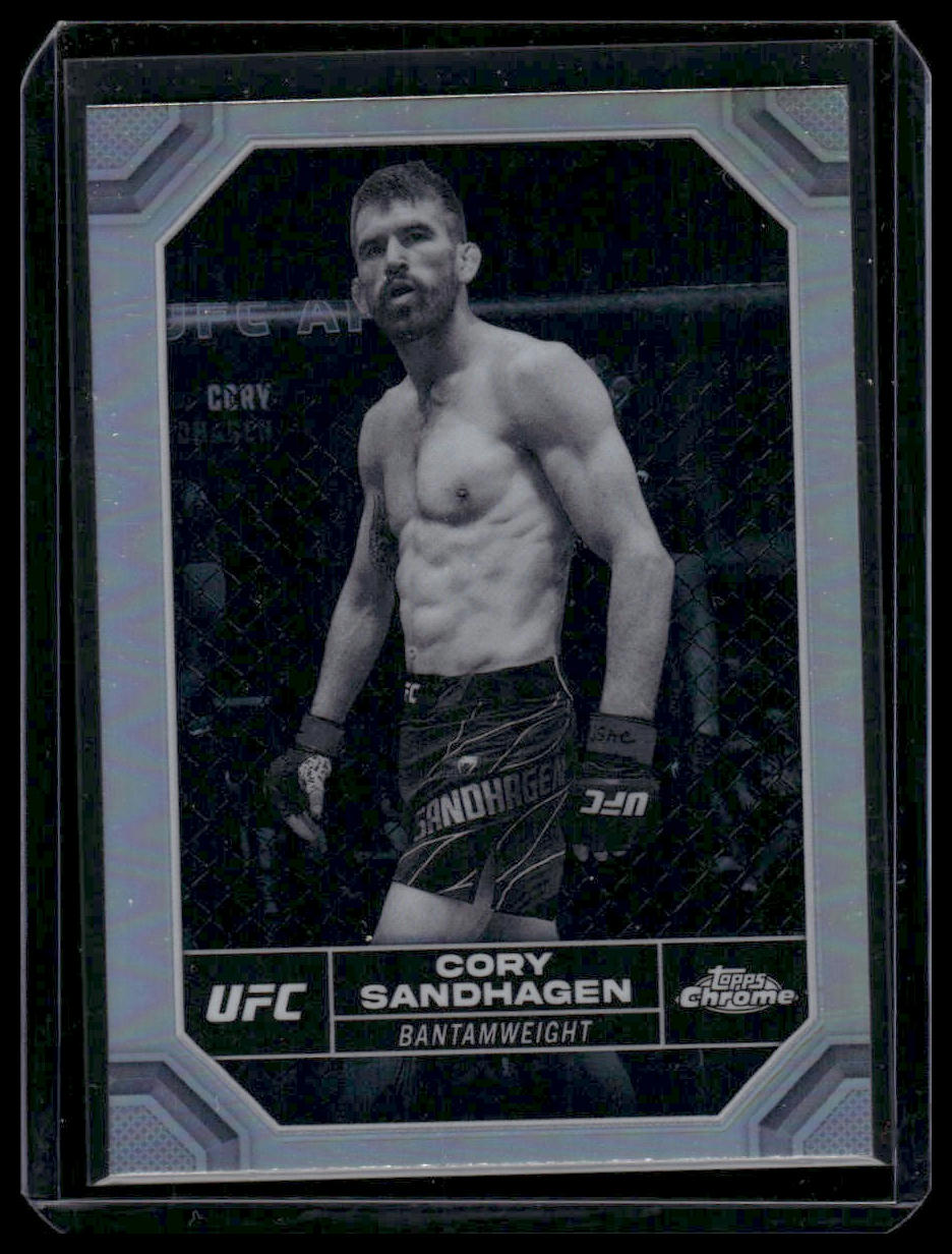 2024 Topps Chrome UFC #50 Cory Sandhagen Negative Refractor