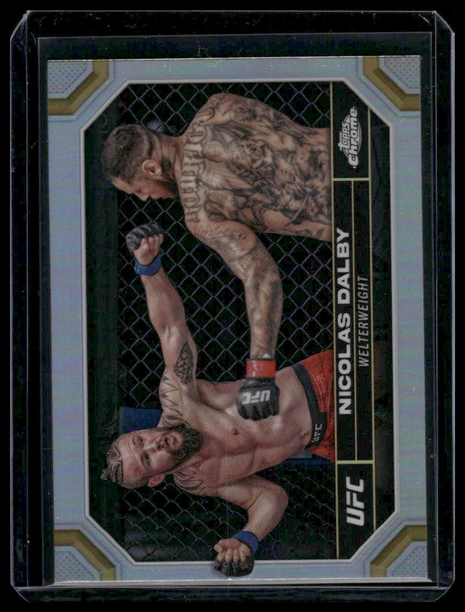 2024 Topps Chrome UFC #149 Nicolas Balby Refractor