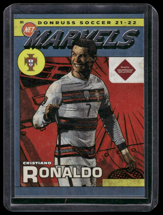 2021 Panini Donruss Soccer #7 Cristiano Ronaldo Net Marvels