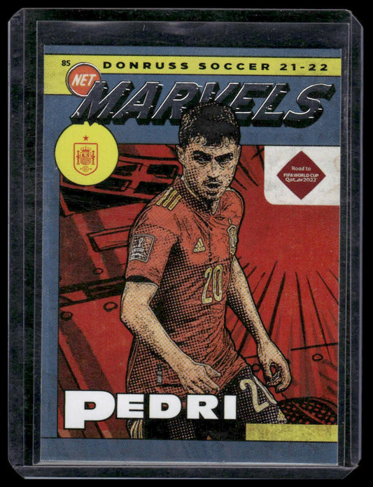 2021 Panini Donruss Soccer #15 Pedri Net Marvels