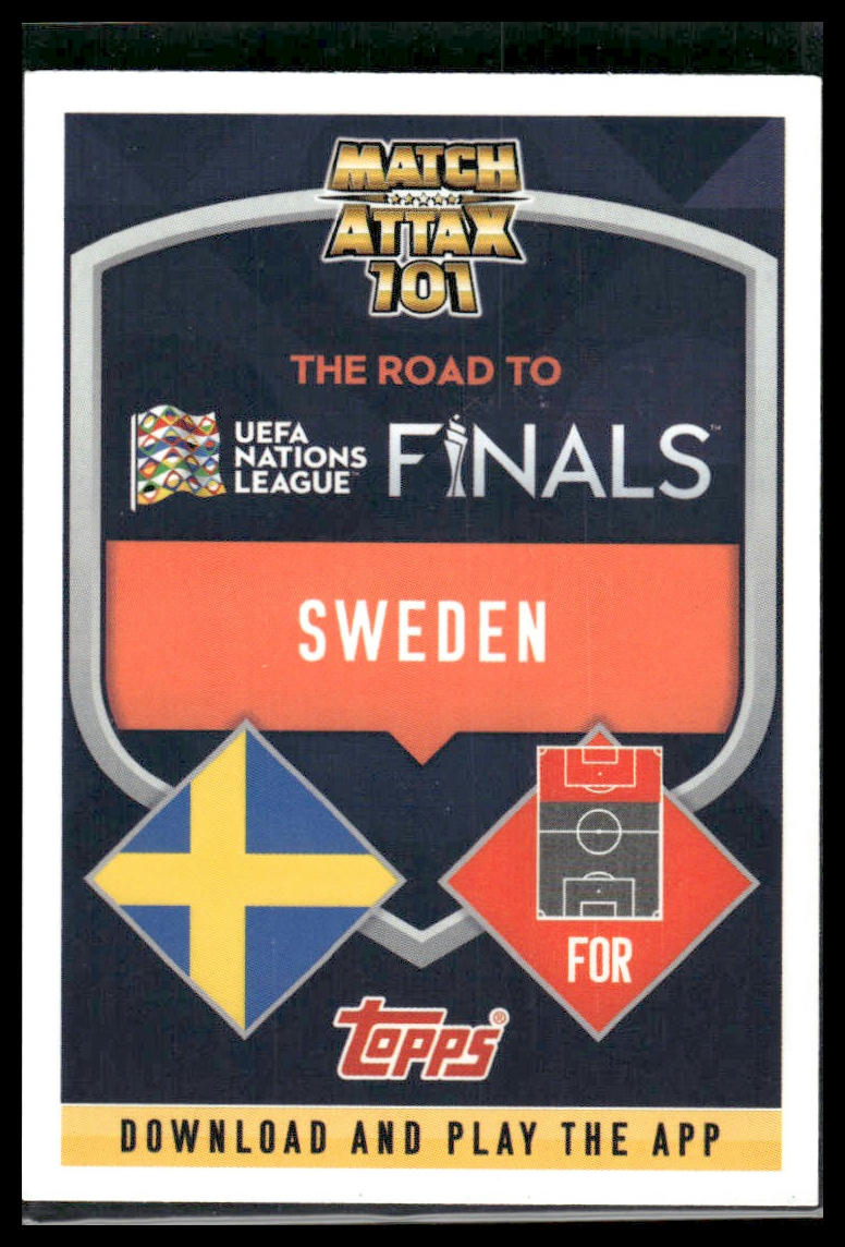 2022 Topps Match Attax Road to UEFA Finals #CD38 Zlatan Ibrahimović Green Foil