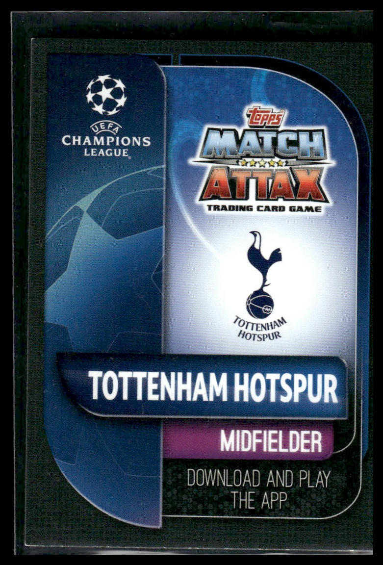 2019 Topps Match Attax UEFA Champions League #HH6 Lucas Moura Hat-Trick Hero