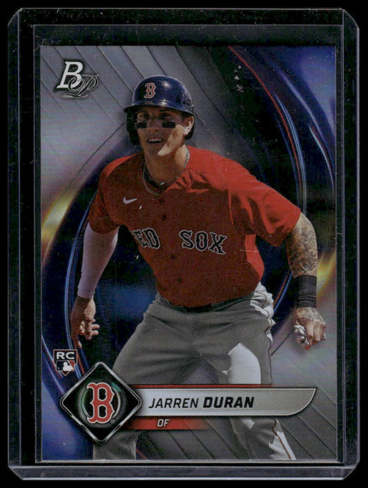 2022 Bowman Platinum #27 Jarren Duran Rookie