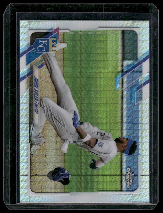 2021 Topps Chrome #210 Jorge Soler Prism Refractor