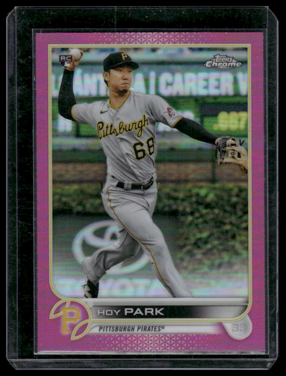 2022 Topps Chrome #32 Hoy Park Pink Refractor Rookie