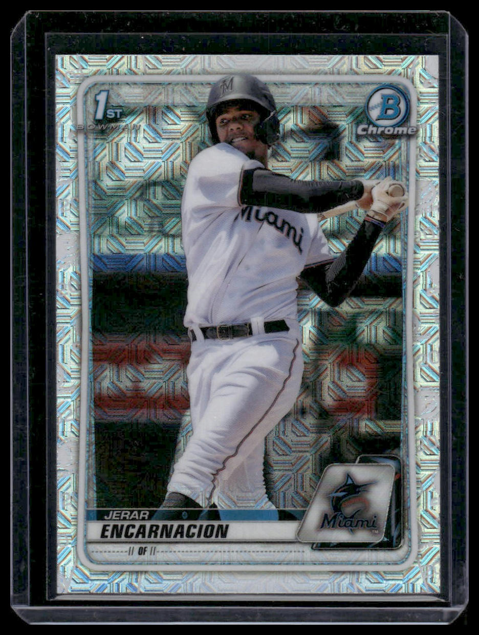 2020 Bowman Chrome Mega Box #BFE-96 Jerar Encarnacion Mojo Prospect