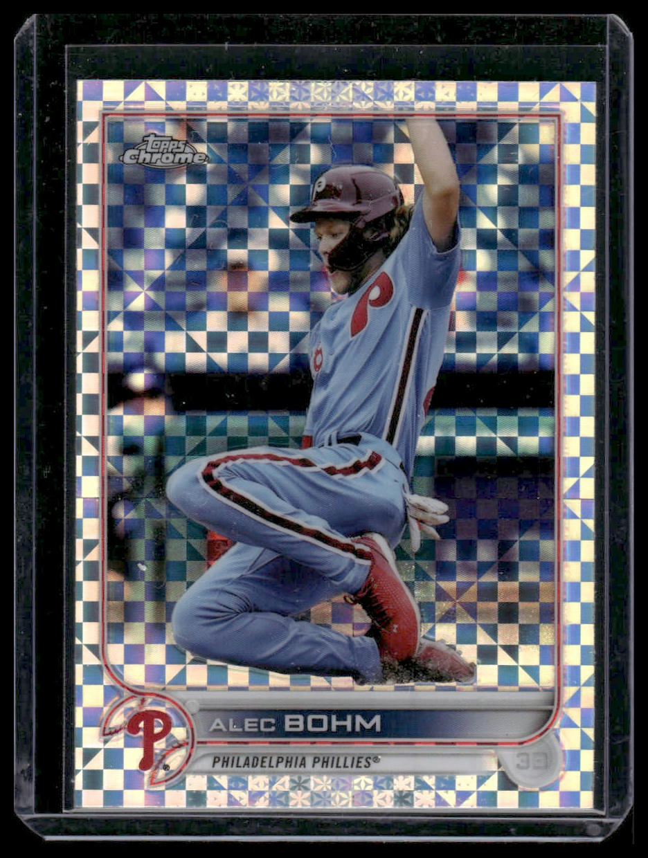 2022 Topps Chrome #89 Alec Bohm X-Factor