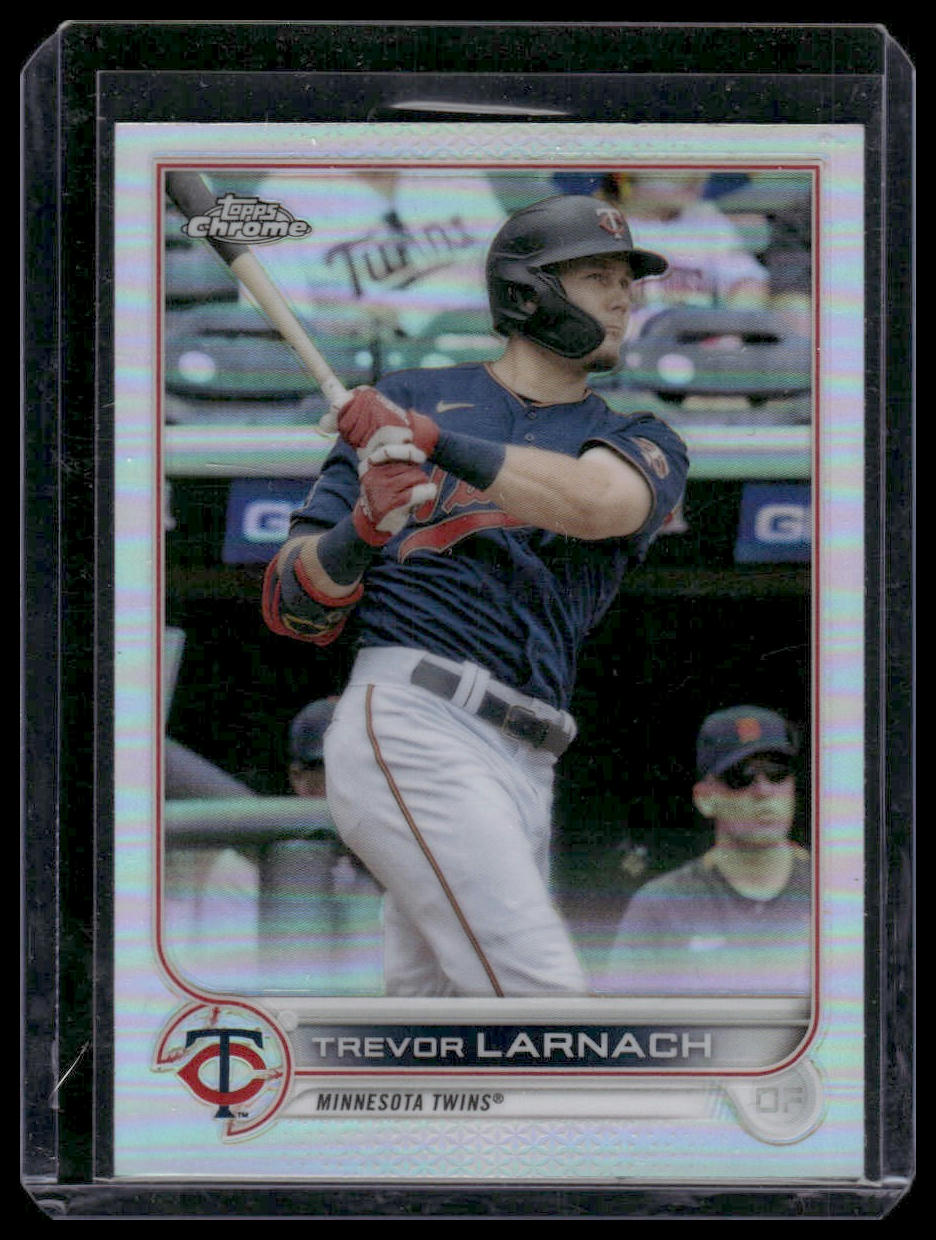 2022 Topps Chrome #88 Trevor Larnach Refractor