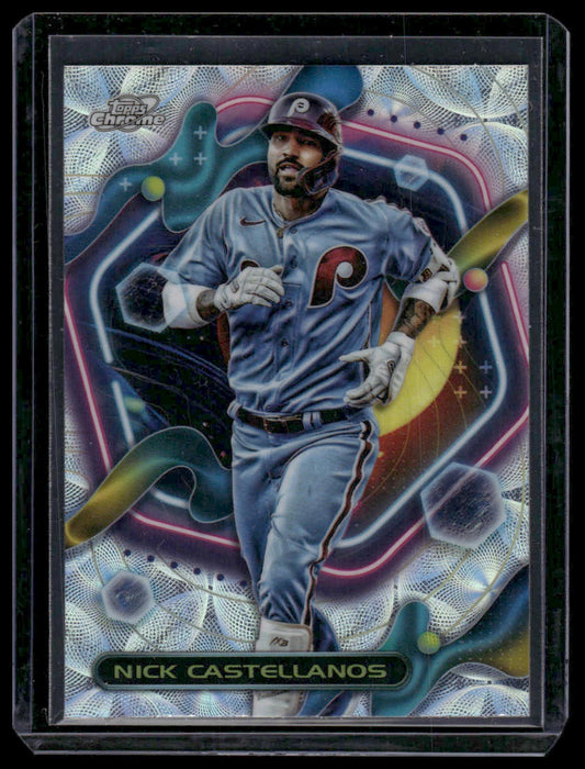 2023 Topps Cosmic Chrome #169 Nick Castellanos Nucleus Refractor