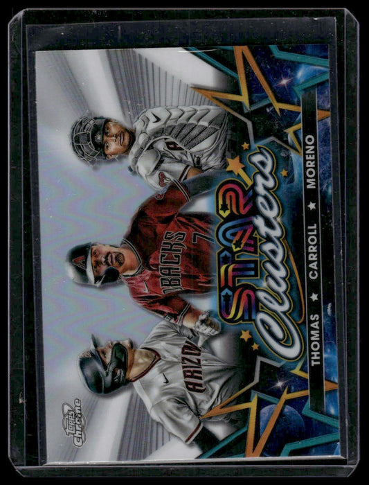 2023 Topps Cosmic Chrome #SC-2 Moreno/Thomas/Carroll Star Clusters