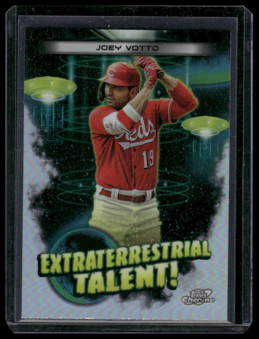 2023 Topps Cosmic Chrome #ET-25 Joey Votto Extraterrestrial Talent