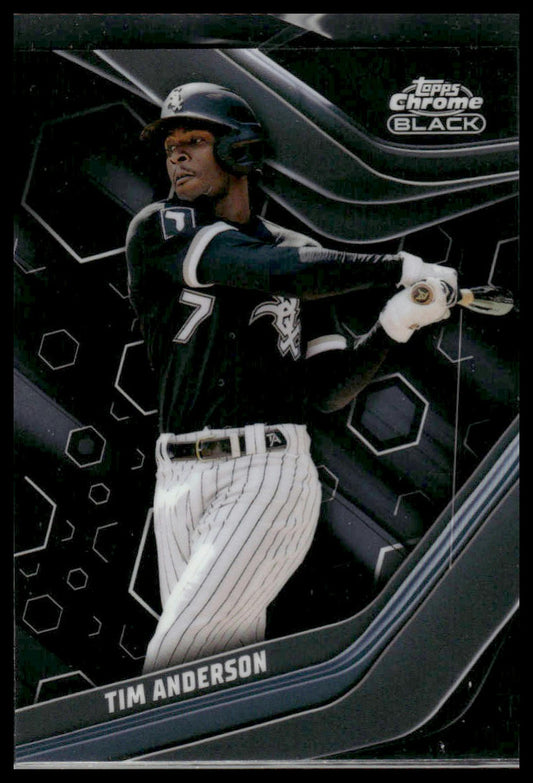 2023 Topps Chrome Black #25 Tim Anderson