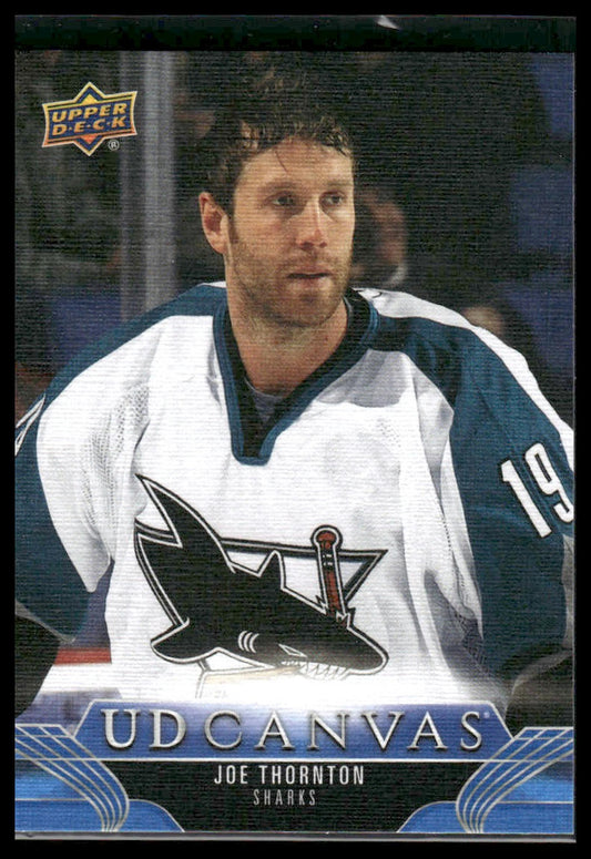 2023 Upper Deck Series 2 #C243 Joe Thornton UD Canvas