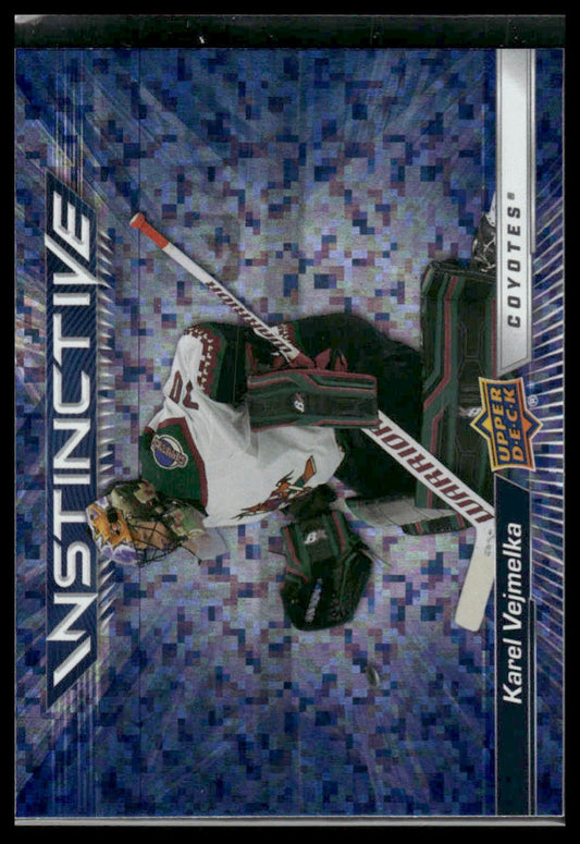 2023 Upper Deck Series 2 #IN-12 Karel Vejmelka Instinctive Sparkle