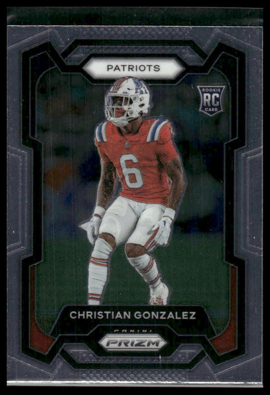 2023 Panini Prizm #369 Christian Gonzalez Rookie