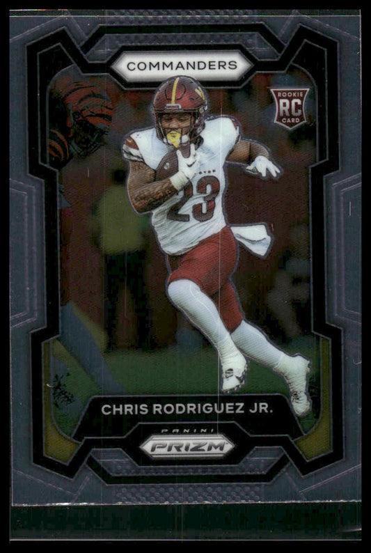 2023 Panini Prizm #398 Chris Rodriguez Jr. Rookie