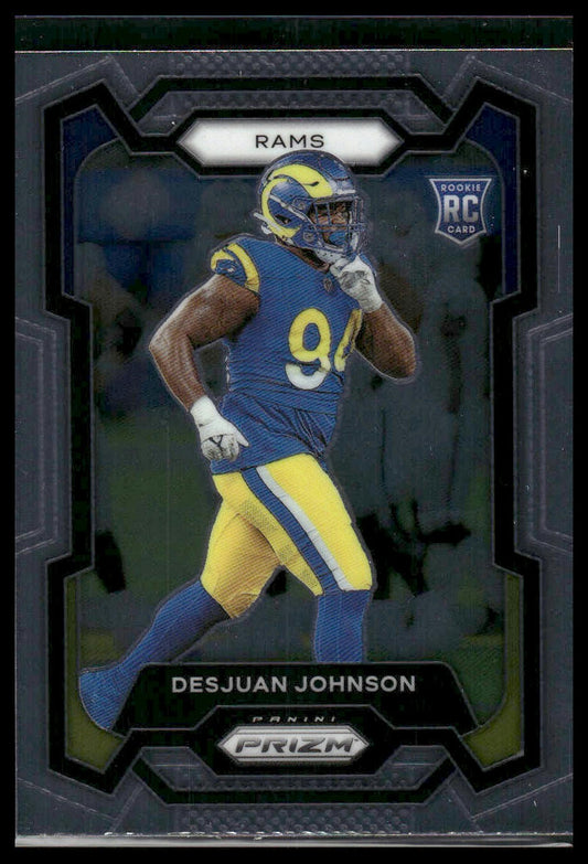 2023 Panini Prizm #356 Desjuan Johnson Rookie