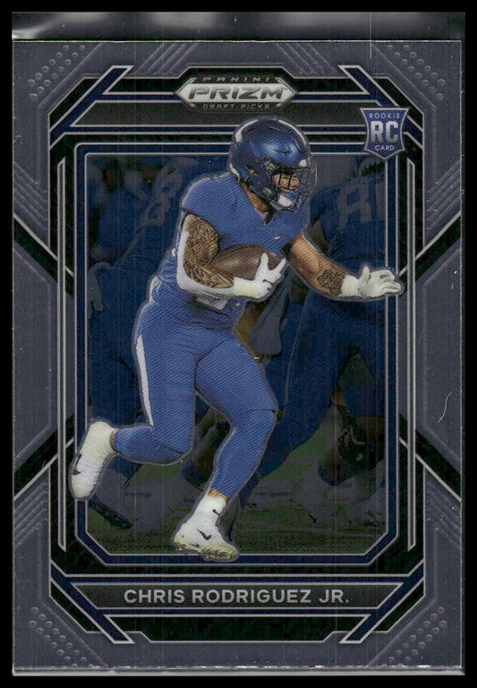 2023 Panini Prizm Draft Picks #130 Chris Rodriguez Jr. Rookie