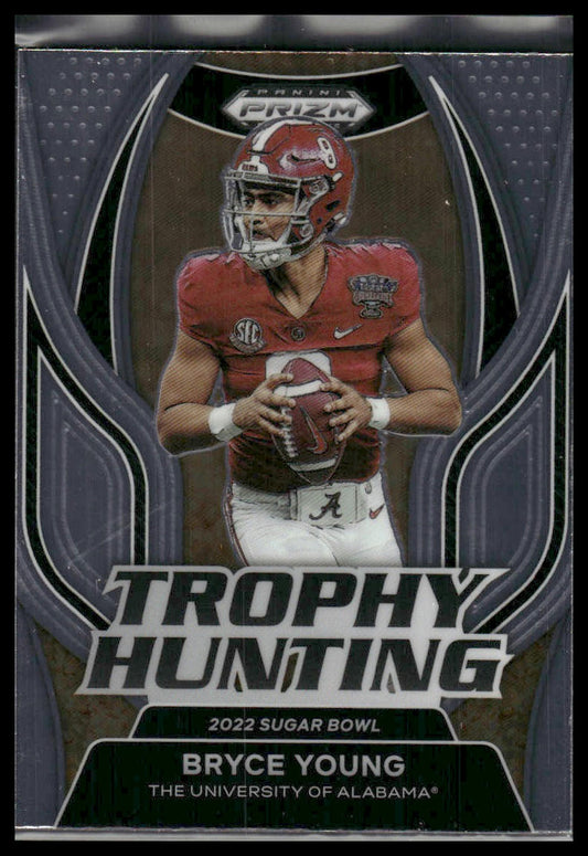 2023 Panini Prizm Draft Picks #TH-19 Bryce Young Trophy Hunting