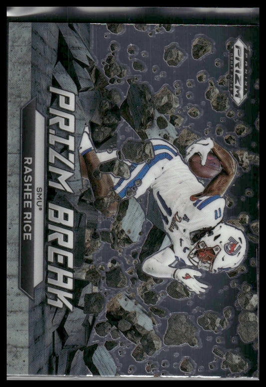 2023 Panini Prizm Draft Picks #PB-14 Rashee Rice Prizm Break