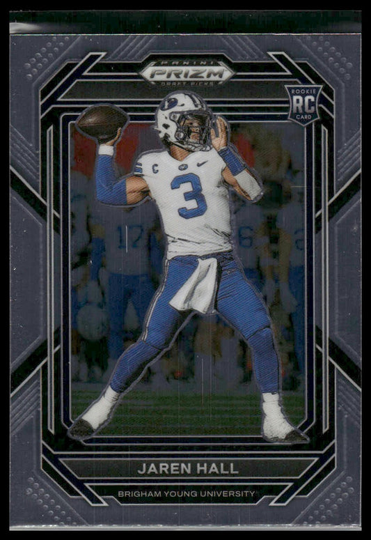 2023 Panini Prizm Draft Picks #105 Jaren Hall Rookie