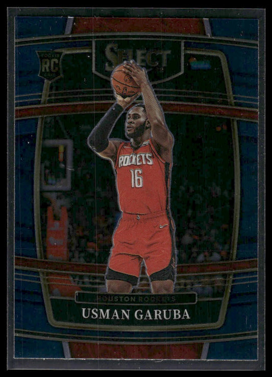 2021 Panini Select #56 Usman Garuba Blue Rookie