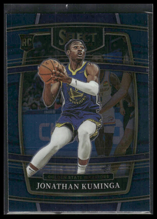 2021 Panini Select #28 Jonathan Kuminga Blue