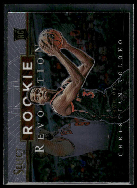 2021 Panini Select #14 Christian Koloko Rookie Revolution